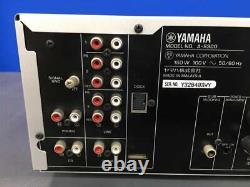 Yamaha a-s300 natural sound amplifier silver in working condition from japan