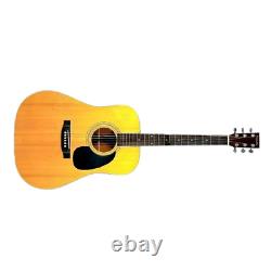 Yamaki YW-25 Acoustic Guitar Brown Durability and Resonant Sound from JAPAN