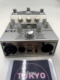 Zoom A3 Acoustic Guitar Preamp sound Free Shipping from Japan JPN in Adapter